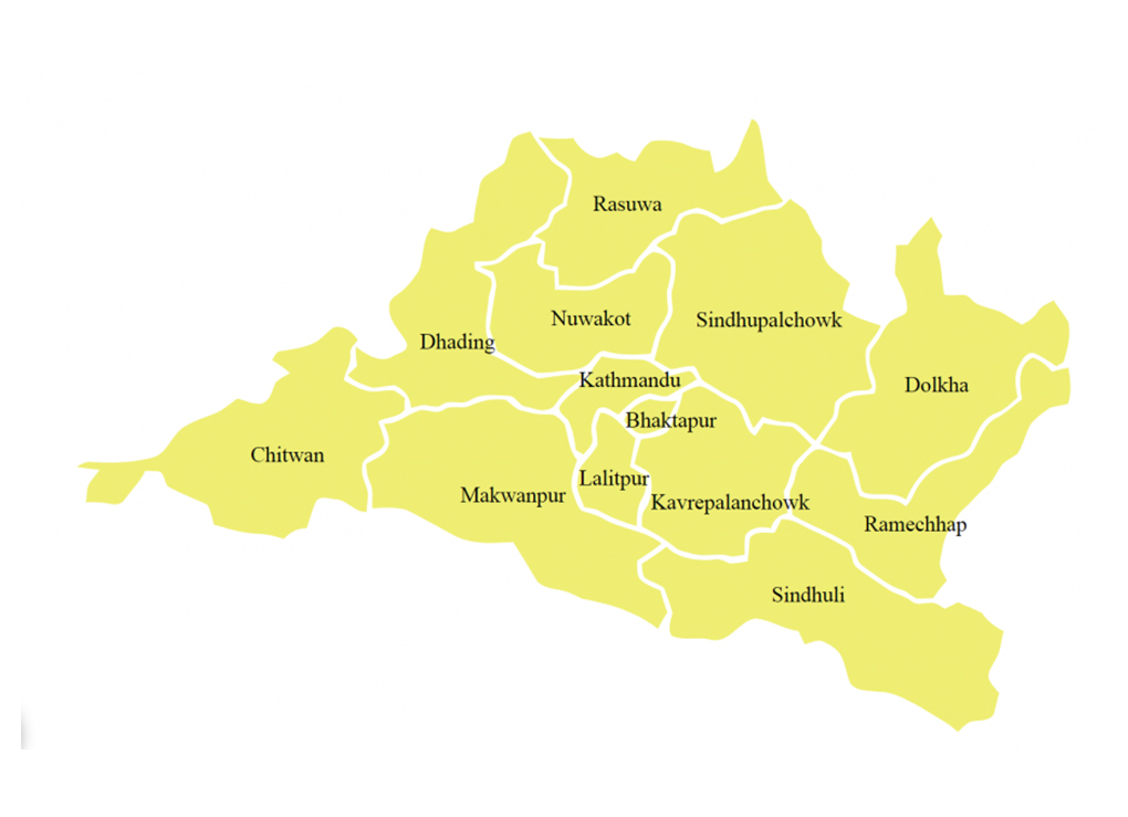 Top Provinces with Highest Number of Wildfire in Nepal (2077/78)